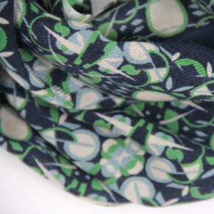 Wool Scarf Stellar Bleu