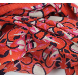 Wool Scarf Stellar Orange