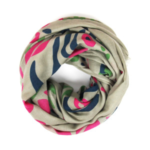XL Wool Scarf Aliona Fuchsia