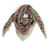 Wool Square Agata Rouge Red