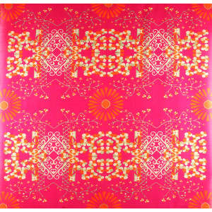 Carré Coton Mariko Fuchsia