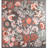 Carré Laine Girandole Gris Grey