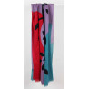 Foulard Coton Bio Sycomore Rouge Red
