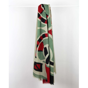 Foulard Coton Bio Cosmopolis Bordeaux