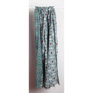 Foulard Coton Bio Tetouan Kaki
