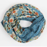 Foulard Coton Bio Kohana Bleu
