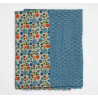 Foulard Coton Bio Kohana Bleu