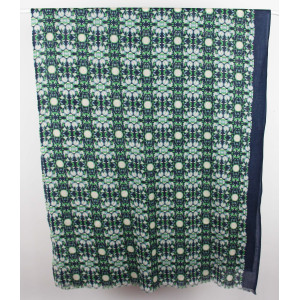 Wool Scarf Stellar Bleu