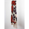 XL Wool Scarf Marquises Orange