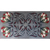 XL Wool Scarf Hortense Gris Grey