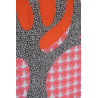Foulard Coton Bio Baobab Rose Pink