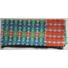 Foulard Coton Bio Baroque Orange