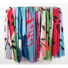 Foulard Coton Bio Sycomore Rouge Red