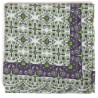 Carré Coton Tanger Prune Purple