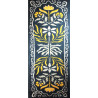 Wool Scarf Indira Marine Navy