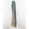Foulard Coton Bio Medicis Bleu