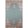Foulard Coton Bio Medicis Bleu