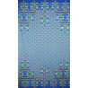 Foulard Coton Bio Medicis Marine