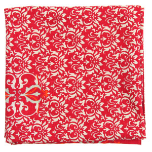 Carré Coton Palazzo Pitti Rouge
