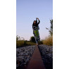 Echarpe XL Ndebele Vert
