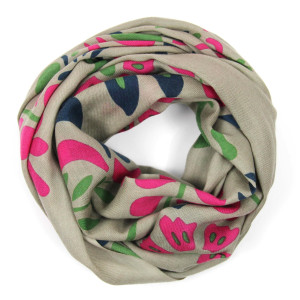Echarpe Laine Yvonna Fuchsia