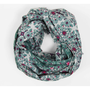Foulard Coton Bio Tetouan Kaki