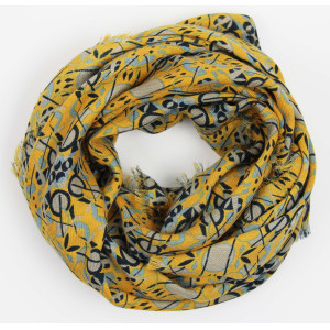 Carré Laine Nova Jaune