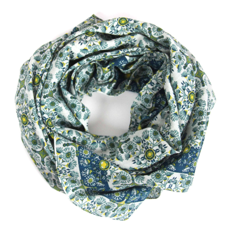Carré Coton Tanger Jaune Yellow