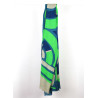 Foulard Coton Bio Cosmopolis Vert