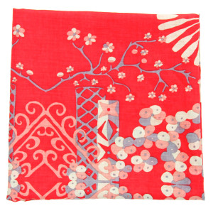 Carré Coton Mariko Rouge