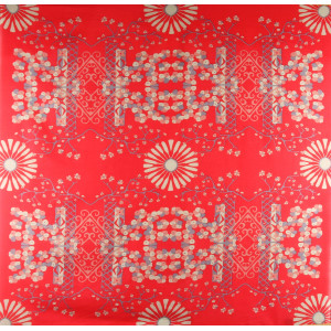Carré Coton Mariko Rouge