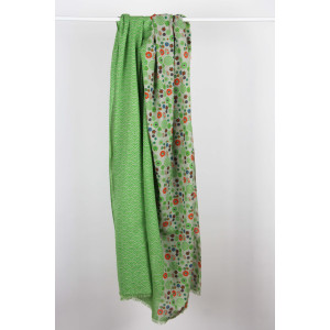 Foulard Coton Bio Kohana Vert Green
