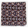 Wool Square Partition Marine Navy 