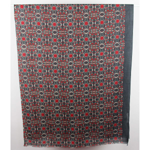 Wool Scarf Stellar Rouge