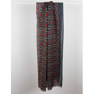 Wool Scarf Stellar Rouge