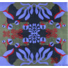 Wool Square Abysse Violet Purple