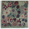 Wool Square Girandole Vert Green 