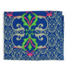 Foulard Coton Bio Medicis Marine Navy