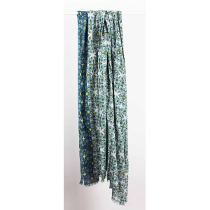 Foulard Coton Bio Tetouan Jaune Yellow