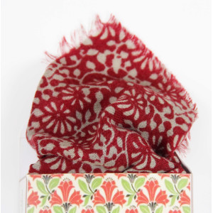 Wool Delta Suzanne Rouge Red