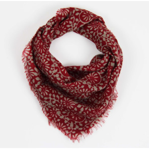 Wool Delta Suzanne Rouge Red