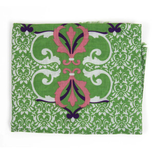 Foulard Coton Bio Medicis Kaki