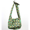 Upcycling Silk Bag Bobby Jaipur Vert Green