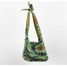 Upcycling Silk Bag Bobby Forget-Me-Not Kaki