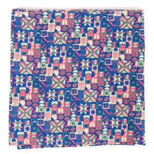 Carré Coton Malmo Rose Pink