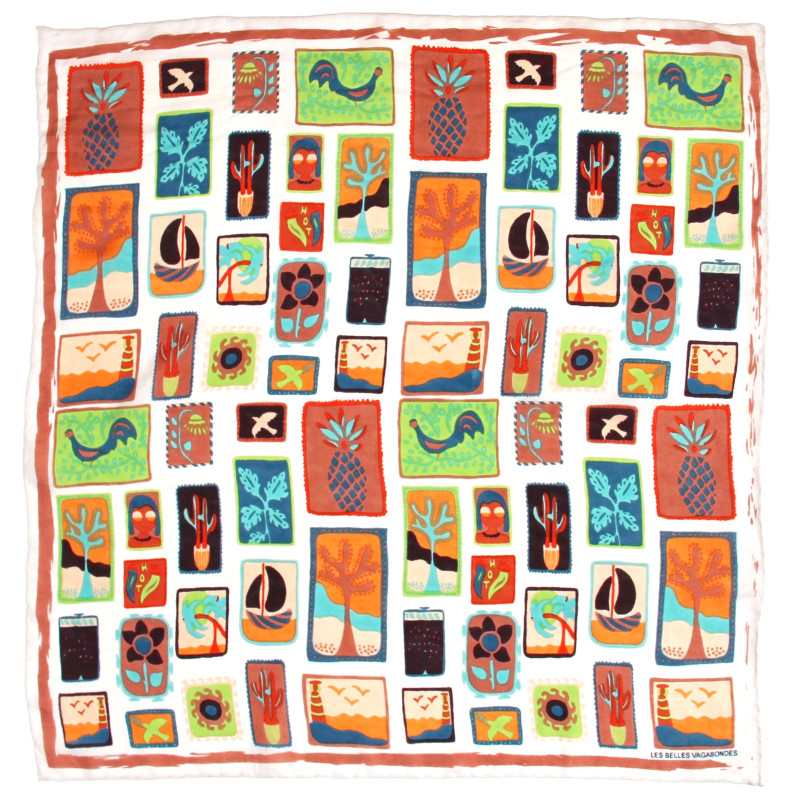 Mini Postcard Orange