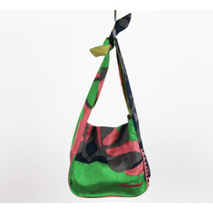Sac Bobby en Soie Aralia Vert