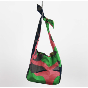 Sac Bobby en Soie Aralia Vert
