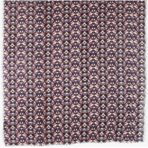 Carré Laine Partition Marine Navy