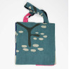 Upcycling Bag Cap breton Blue